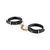 Наручники из экокожи Bijoux Indiscrets Maze &ndash; Thin Handcuffs Black SO5912 фото