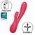 Смарт вібратор-кролик Satisfyer Mono Flex Red, 2 мотори, керування через інтернет SO3900 фото