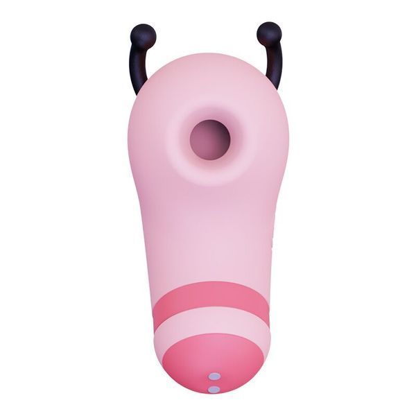 Вакуумный стимулятор с микротоками KISSTOY Beebe Pink, на палец SO6551 фото