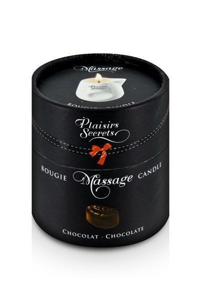 Розпродаж!!! Масажна свічка Plaisirs Secrets Chocolate 80 мл (термін 03.2026) SO1845-R фото