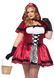 Еротичний костюм Червоної шапочки Leg Avenue Gothic Red Riding Hood 3X&ndash;4X, сукня, накидка SO9127 фото 1