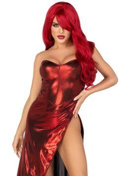 Эротическое платье Leg Avenue Shimmer bodysuit with skirt M SO9186 фото