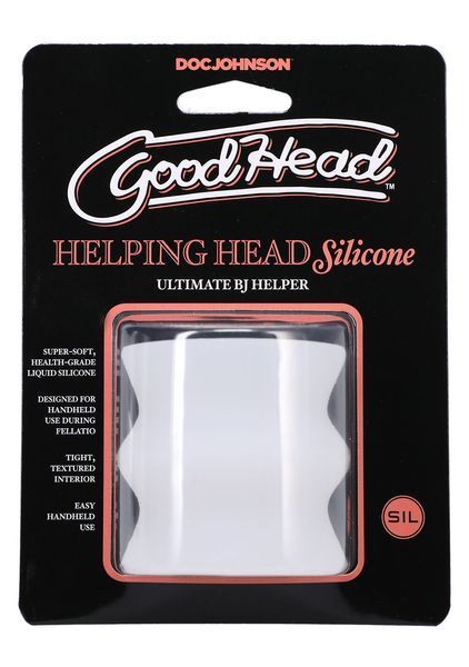 Мастурбатор Doc Johnson GoodHead - Helping Head Silicone SX2522 фото