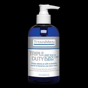 Густая смазка для фистинга Doc Johnson TitanMen - Triple Duty (236 мл) SO2813 фото