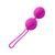 Вагинальные шарики Adrien Lastic Geisha Lastic Balls Mini Magenta (S), диаметр 3,4см, вес 85гр AD40511 фото