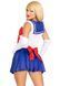 Еротичний костюм Сейлор Мун Leg Avenue Sexy Sailor XS, сукня, рукавички, бант SO9195 фото 2
