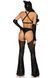Еротичний костюм кішечки-пані Leg Avenue Mistress Kitty XS, рукавички, комбінезон, маска SO9199 фото 5