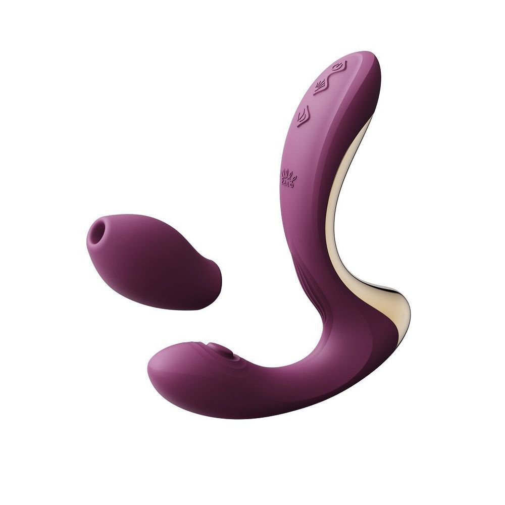 Вибратор-пульсатор с вакуумной насадкой Zalo &ndash; Talis G-Spot PulseWave Vibrator Velvet Purple SX0712 фото
