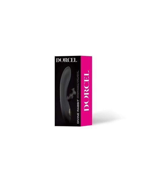 Вакуумный вибратор-кролик Dorcel DIVINE RABBIT с вибрацией, 10 режимов вибрации: 3 режима вакуума SO3818 фото