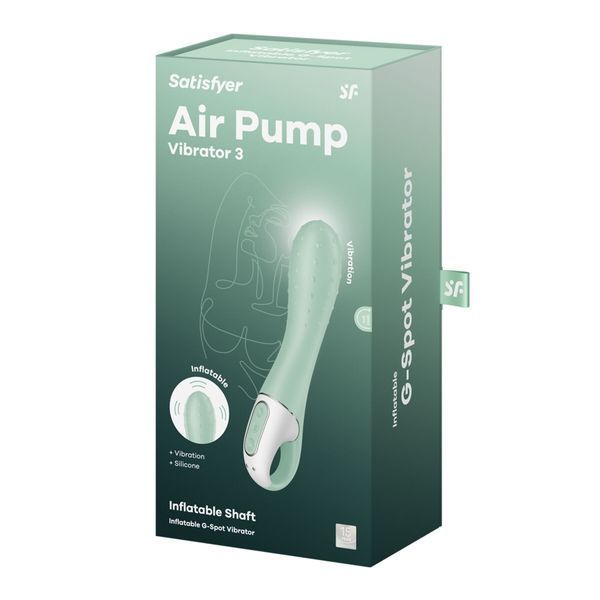 Вибратор Satisfyer Air Pump Vibrator 3 SX2174 фото