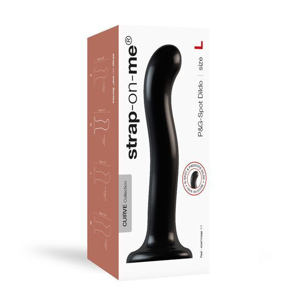 Насадка для страпона Strap-On-Me P&G-Spot Dildo, силикон, размер L SO9010 фото