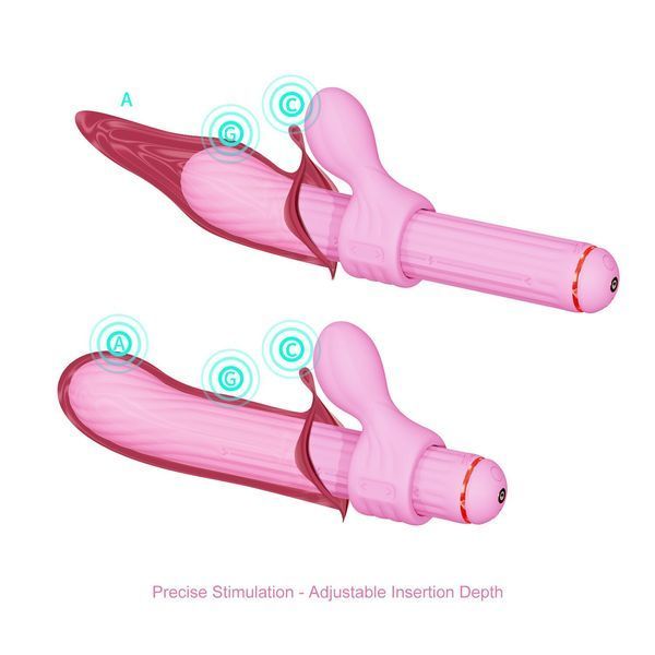 Вибратор Otouch Magic Stick S1 Plus - Pink SO9437 фото