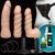 Набор для страпона Doc Johnson Vac-U-Lock Dual Density Starter Set Vanilla, диаметр 2х3,8см, 5,1см SO1562 фото