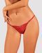 Кружевные стринги Obsessive Lacelove thong M/L Red, низкая посадка SO8662 фото 1