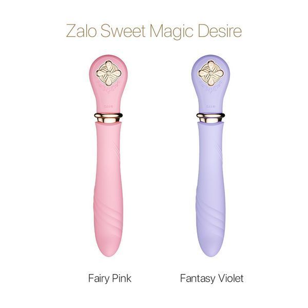 Пульсатор с подогревом Zalo Sweet Magic - Desire Fairy Pink, турбо режим SO6678 фото